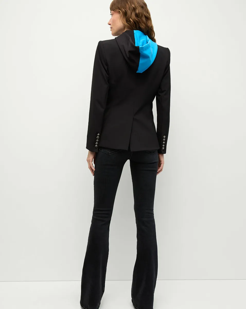 Veronica Beard Jackets & Outerwear|The Gift Guide*Carolina Panthers Dickey Jacket in Black/Silver CarolinaPanthers