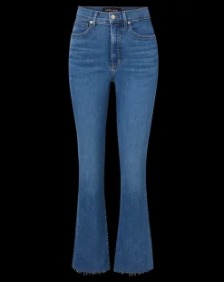 Veronica Beard Jeans*Carolina Skinny Kick-Flare Jean in Serendipity