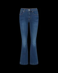 Veronica Beard Jeans|Vb Classics*Carson Kick-Flare High-Rise Jean BrightBlue