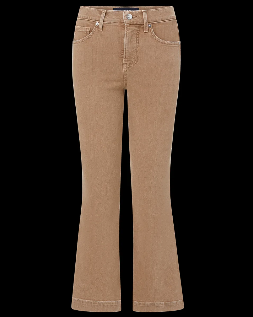 Veronica Beard Jeans*Carson Kick-Flare Jean in Tan Sierra TanSierra