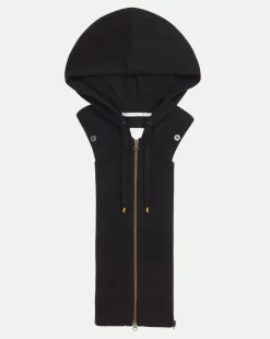 Veronica Beard Dickeys|Vb Classics*Cashmere Hoodie Dickey Black