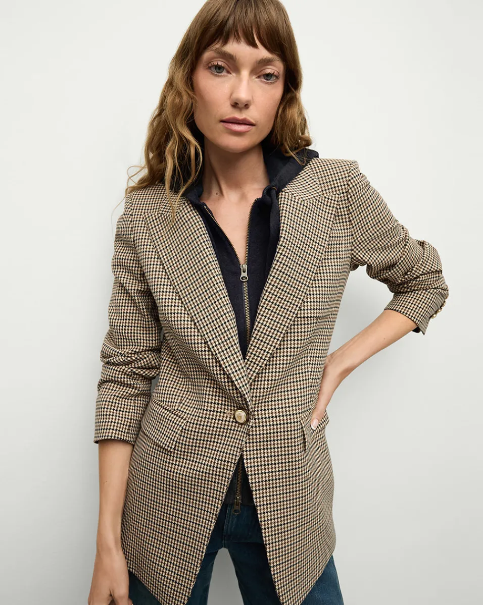 Veronica Beard Dickeys*Cashmere Hoodie Dickey Insert in Navy
