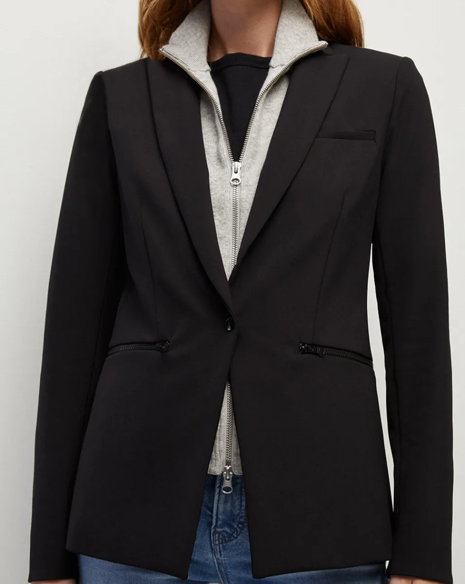 Veronica Beard Dickeys|Vb Classics*Cashmere Uptown Dickey Grey