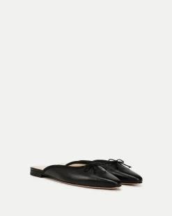 Veronica Beard Flats & Loafers*Catherine Leather Mule in Black