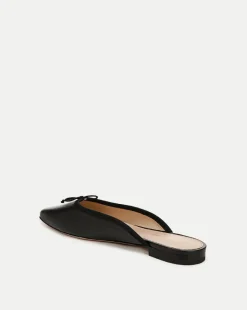 Veronica Beard Flats & Loafers*Catherine Leather Mule in Black