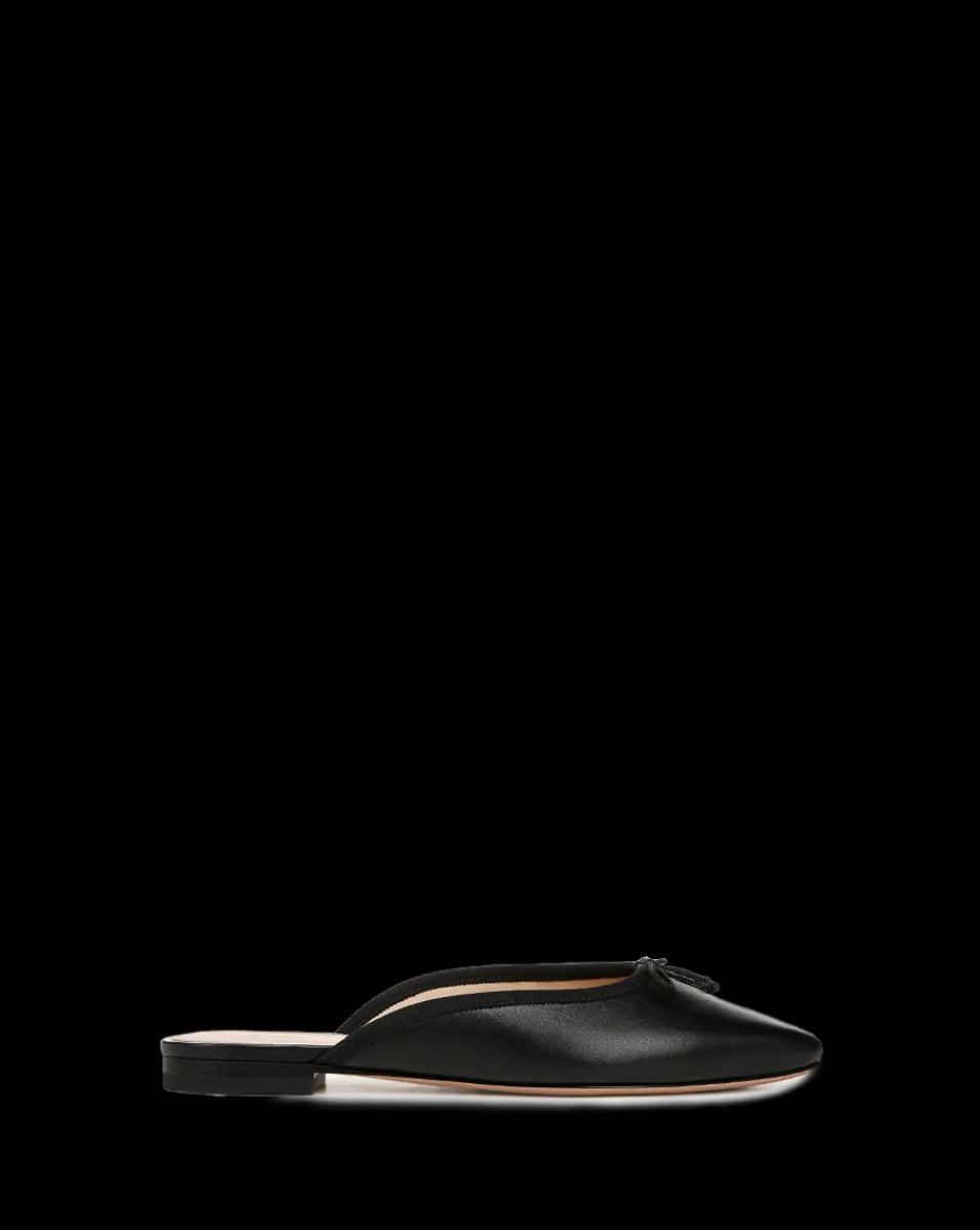 Veronica Beard Flats & Loafers*Catherine Leather Mule in Black