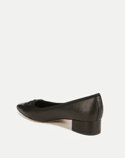 Veronica Beard Flats & Loafers|Pumps*Cecile Leather Ballet Pump Black