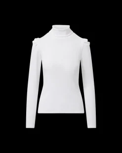 Veronica Beard Tops*Cedar Turtleneck White