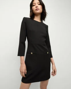 Veronica Beard Dresses*Channing Dress in Black