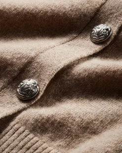 Veronica Beard Sweaters|Tops*Cheshire Cashmere Cardigan in Oatmeal