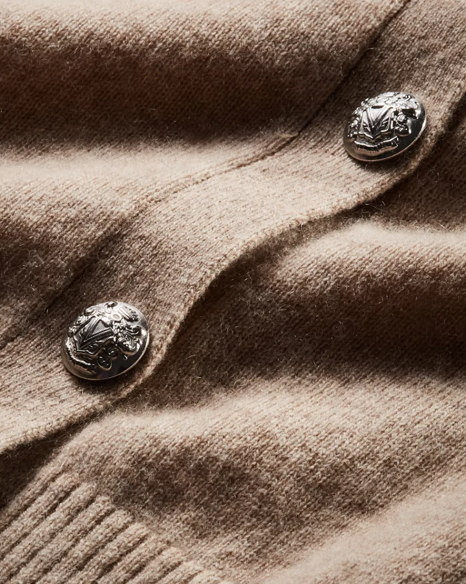 Veronica Beard Sweaters|Tops*Cheshire Cashmere Cardigan in Oatmeal