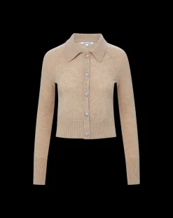 Veronica Beard Sweaters|Tops*Cheshire Cashmere Cardigan in Oatmeal
