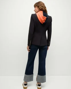 Veronica Beard Jackets & Outerwear*Chicago Bears Dickey Jacket in Navy/Gold ChicagoBears