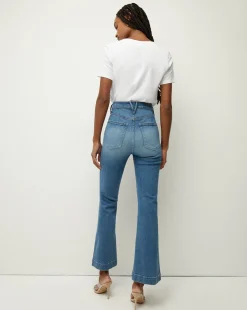 Veronica Beard Tops|Extended Sizes*Cindy V-Neck Tee White