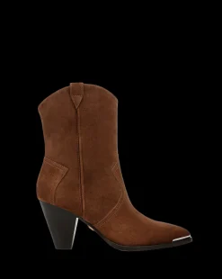 Veronica Beard Boots & Booties*Cody Suede Western Bootie in Cedar
