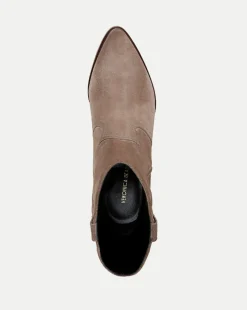 Veronica Beard Boots & Booties*Cody Suede Western Bootie in Taupe