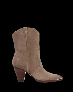 Veronica Beard Boots & Booties*Cody Suede Western Bootie in Taupe