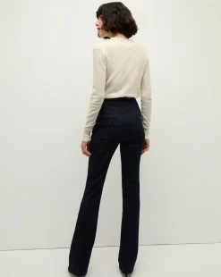 Veronica Beard Sweaters|Tops*Coleta V-Neck Cashmere Sweater in Ivory