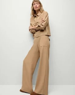 Veronica Beard Tops|Matching Sets*Colvin Top in Khaki