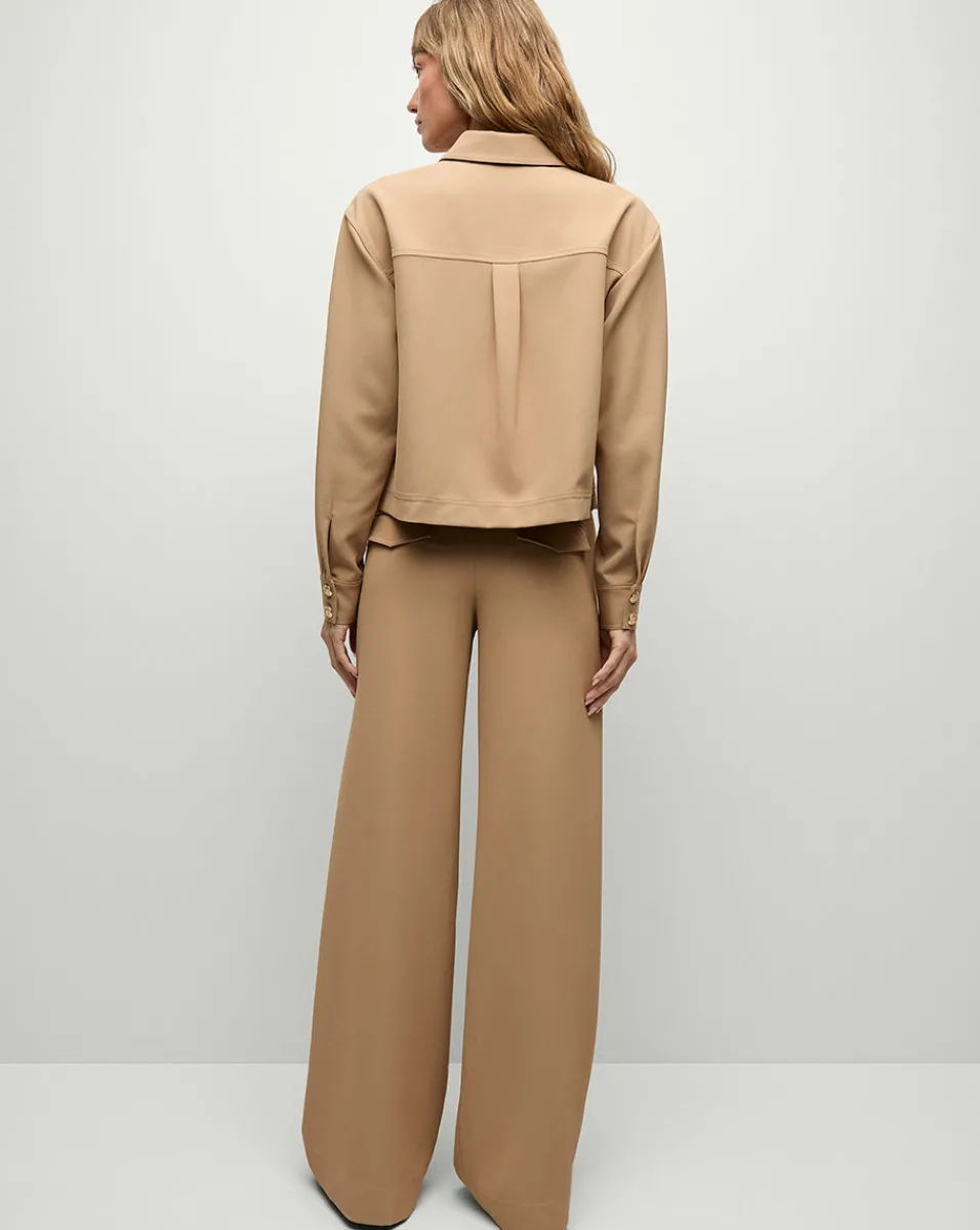 Veronica Beard Tops|Matching Sets*Colvin Top in Khaki
