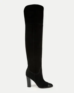 Veronica Beard Boots & Booties*Conrad Over-The-Knee Boot in Black