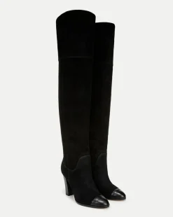 Veronica Beard Boots & Booties*Conrad Over-The-Knee Boot in Black