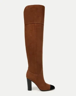Veronica Beard Boots & Booties*Conrad Over-The-Knee Boot in Cedar
