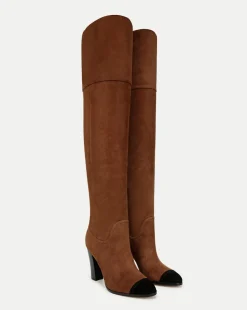 Veronica Beard Boots & Booties*Conrad Over-The-Knee Boot in Cedar