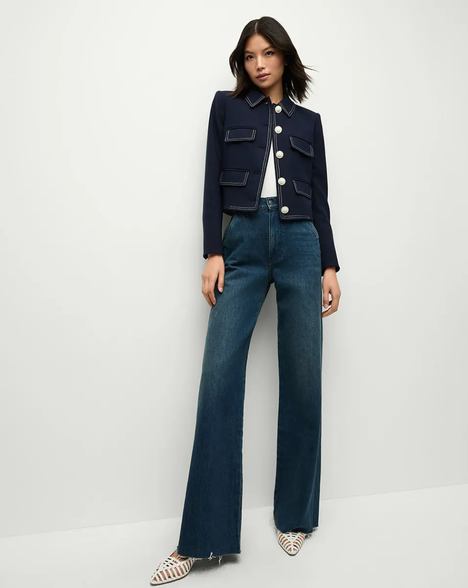 Veronica Beard Jackets & Outerwear|Matching Sets*Constantine Jacket in Navy