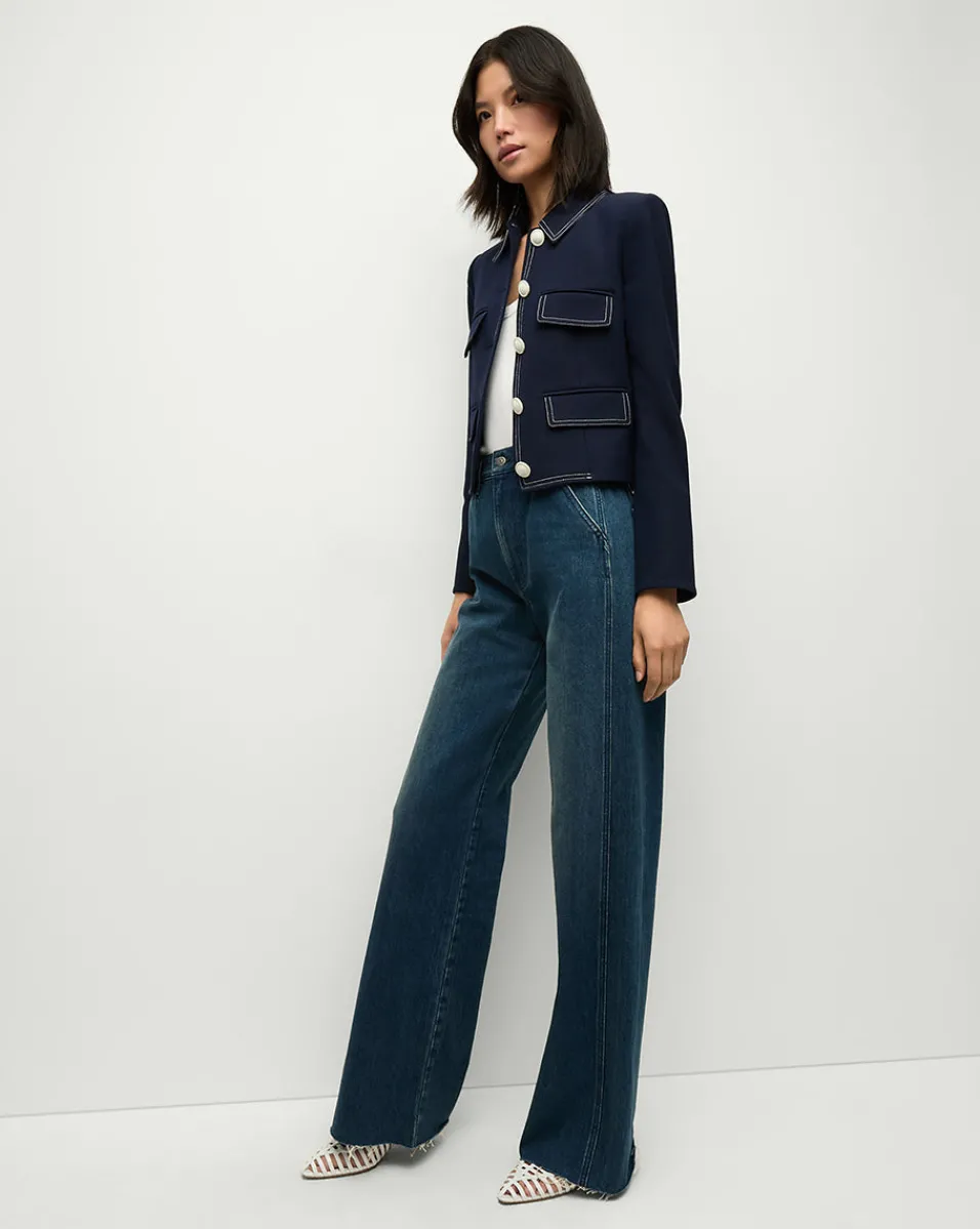 Veronica Beard Jackets & Outerwear|Matching Sets*Constantine Jacket in Navy