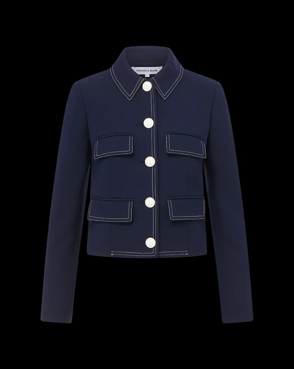 Veronica Beard Jackets & Outerwear|Matching Sets*Constantine Jacket in Navy