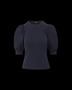 Veronica Beard Tops*Coralee Crewneck Top in Navy