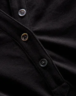 Veronica Beard Tops*Coralee Eyelet Puff-Sleeve Tee in Black