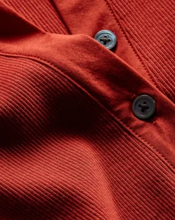 Veronica Beard Tops*Coralee Puff-Sleeve Top in Brick Red BrickRed