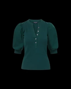 Veronica Beard Tops*Coralee Top in Pine