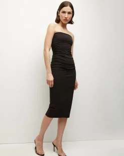 Veronica Beard Dresses*Cressida Strapless Dress in Black