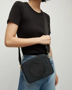 Veronica Beard Crossbody Bags*Crest Camera Bag in Black