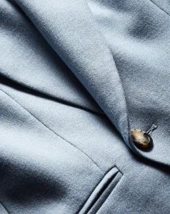 Veronica Beard Jackets & Outerwear|Matching Sets*Cropped Rickie Dickey Jacket in Heather Smoke Blue HeatherSmokeBlue