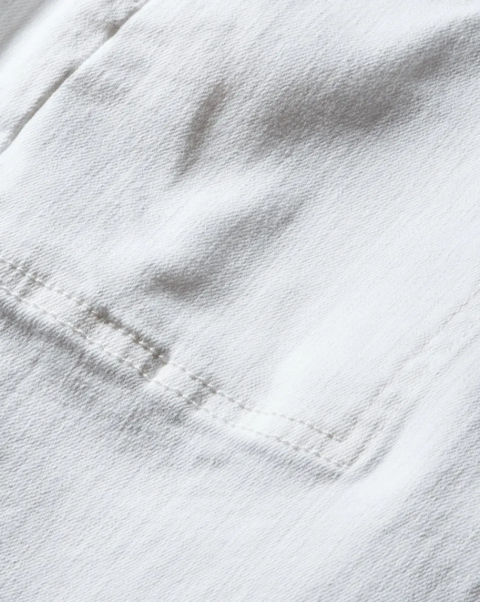 Veronica Beard Jeans|Vb Classics*Crosbie Patch Pockets Slim Wide-Leg Jean in White