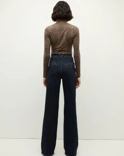 Veronica Beard Jeans|The Veronicas' Favorites*Crosbie Wide-Leg Jeans in Indigo Denim IndigoRinse