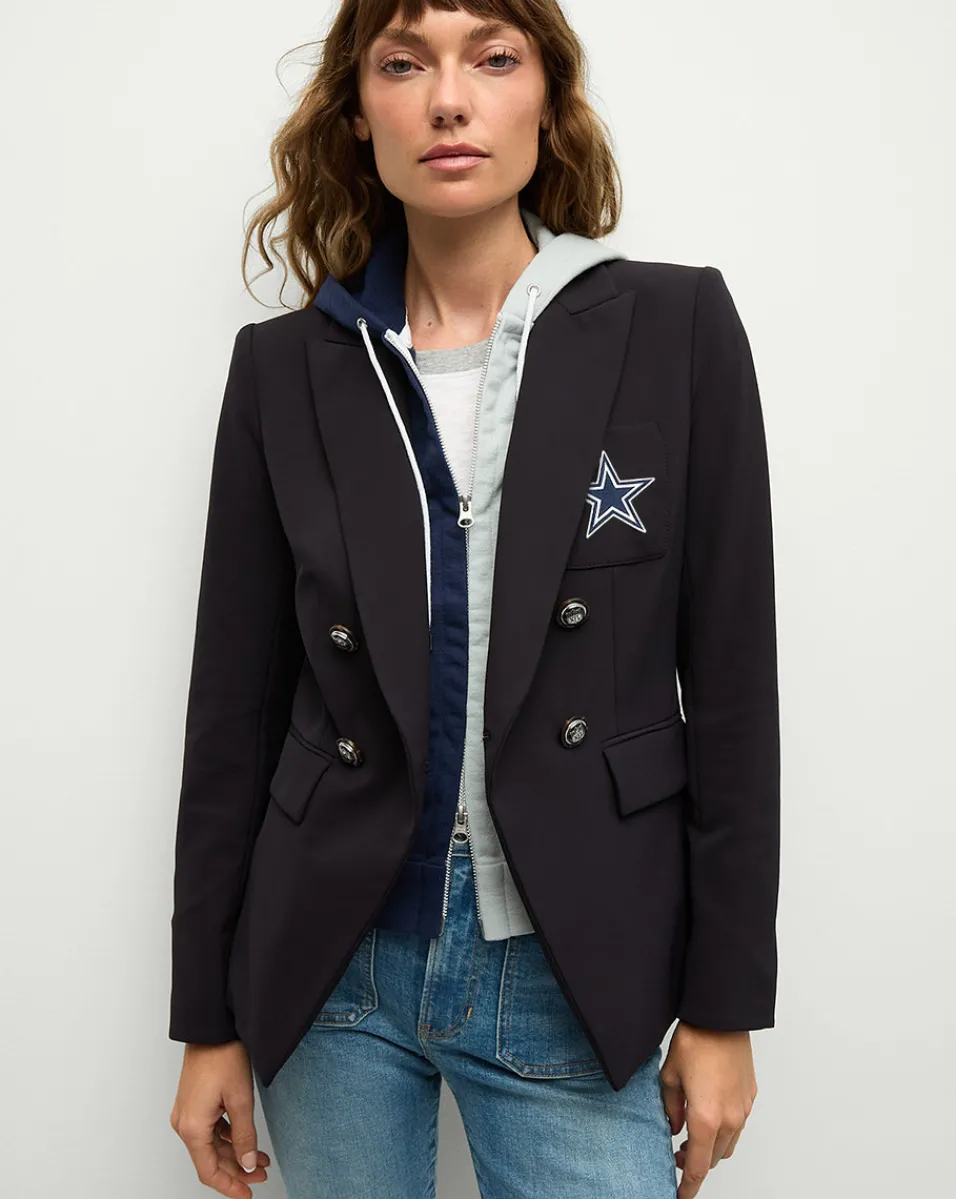 Veronica Beard Jackets & Outerwear|The Gift Guide*Dallas Cowboys Dickey Jacket in Navy/Silver DallasCowboys