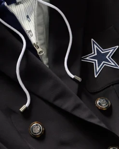 Veronica Beard Jackets & Outerwear|The Gift Guide*Dallas Cowboys Dickey Jacket in Navy/Silver DallasCowboys
