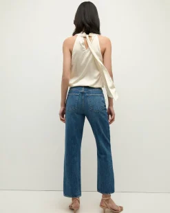 Veronica Beard Jeans|The Veronicas' Favorites*Daniela Straight Leg Jean in x Poppy Delevingne Serendipity
