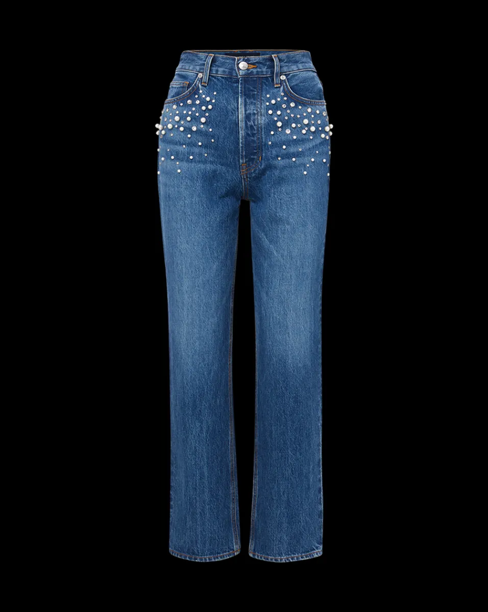 Veronica Beard Jeans|The Veronicas' Favorites*Daniela Straight Leg Jean in x Poppy Delevingne Serendipity