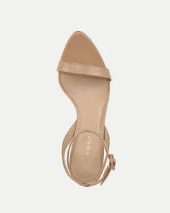Veronica Beard Sandals*Darcelle Leather Sandal in Bisque