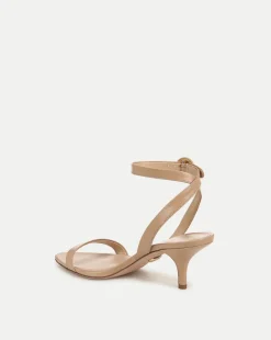Veronica Beard Sandals*Darcelle Leather Sandal in Bisque