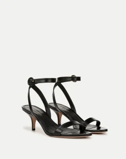 Veronica Beard Sandals*Darcelle Leather Sandal in Black