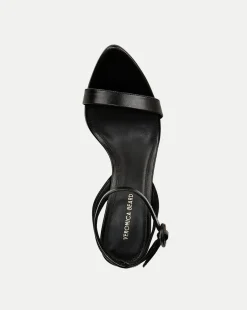 Veronica Beard Sandals*Darcelle Leather Sandal in Black