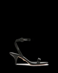 Veronica Beard Sandals*Darcelle Leather Sandal in Black