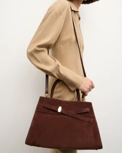 Veronica Beard Crossbody Bags|The Veronicas' Favorites*Dash Suede Bag in Chestnut